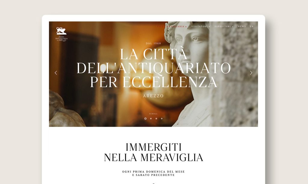 Fiera Antiquaria di Arezzo website